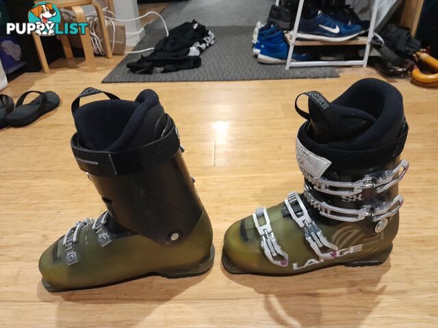 LANGE SX RTL W ALPINE SKI BOOTS SIZE 26.5 306mm MALVERN EAST MELBOURNE