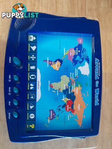 SCIENTIFIC TOY INTERACTIVE AROUND THE WORLD 10ACTIVITIES QUIZ QUESTIONS LIGHTS MALVERN EAST