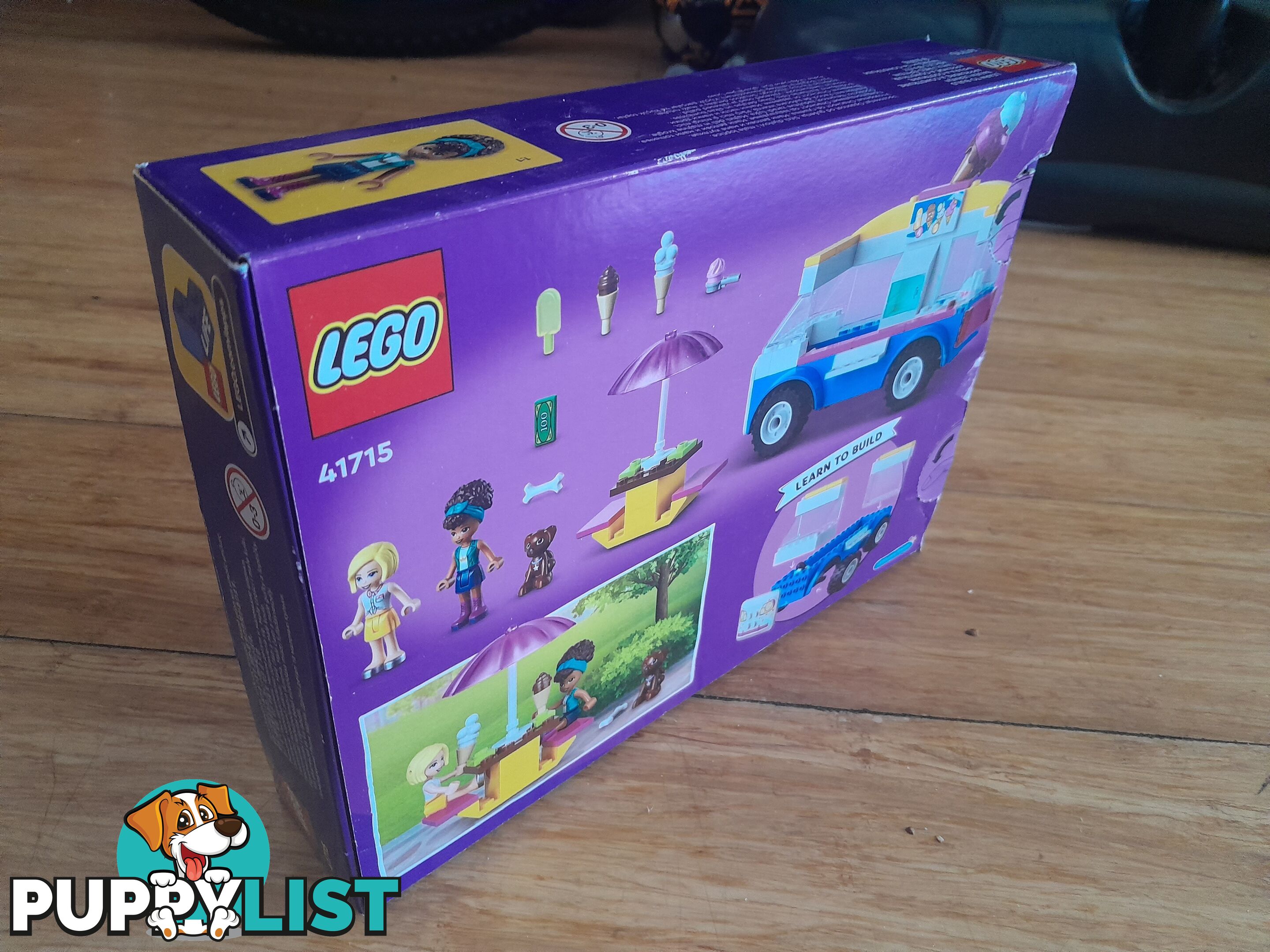 ORIGINAL BOX ONLY LEGO FRIENDS 41715 ICE CREAM TRUCK LEGO BOX MALVERN EAST MELBOURNE