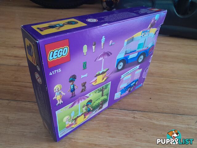 ORIGINAL BOX ONLY LEGO FRIENDS 41715 ICE CREAM TRUCK LEGO BOX MALVERN EAST MELBOURNE