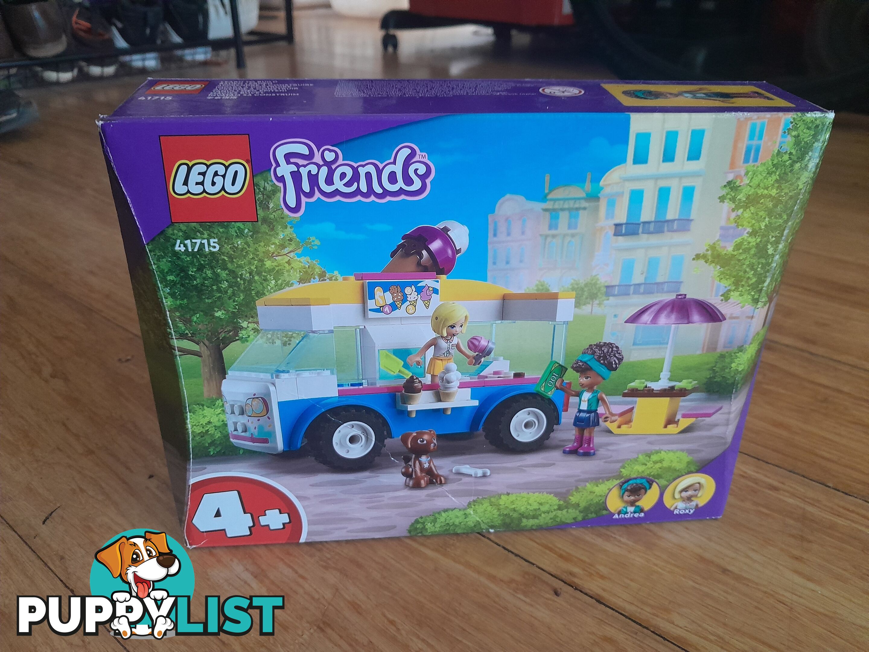 ORIGINAL BOX ONLY LEGO FRIENDS 41715 ICE CREAM TRUCK LEGO BOX MALVERN EAST MELBOURNE