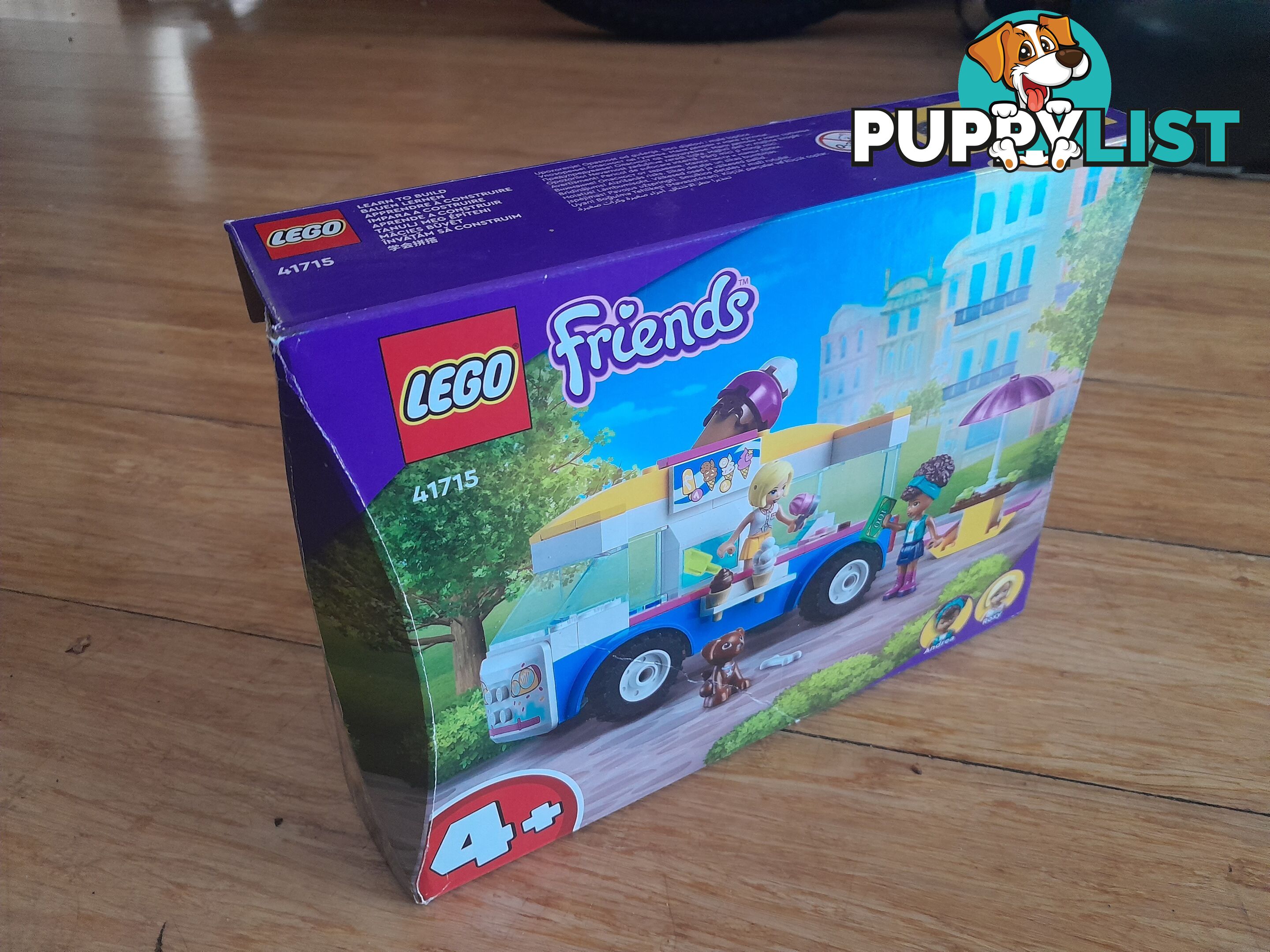 ORIGINAL BOX ONLY LEGO FRIENDS 41715 ICE CREAM TRUCK LEGO BOX MALVERN EAST MELBOURNE