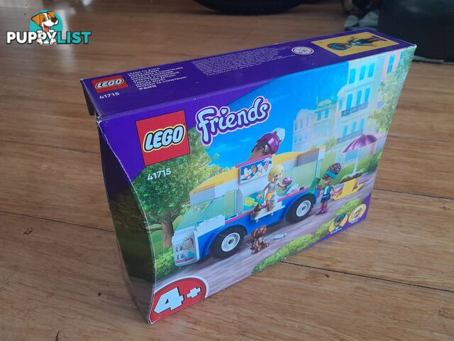 ORIGINAL BOX ONLY LEGO FRIENDS 41715 ICE CREAM TRUCK LEGO BOX MALVERN EAST MELBOURNE