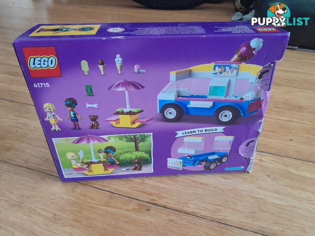 ORIGINAL BOX ONLY LEGO FRIENDS 41715 ICE CREAM TRUCK LEGO BOX MALVERN EAST MELBOURNE