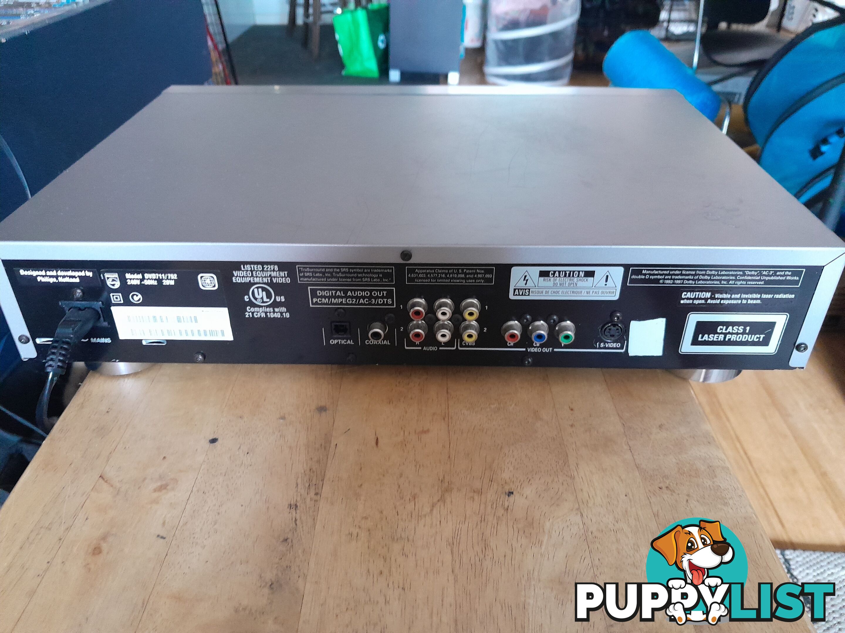 PHILIPS DVD711/752 DVD PLAYER MALVERN EAST MELBOURNE