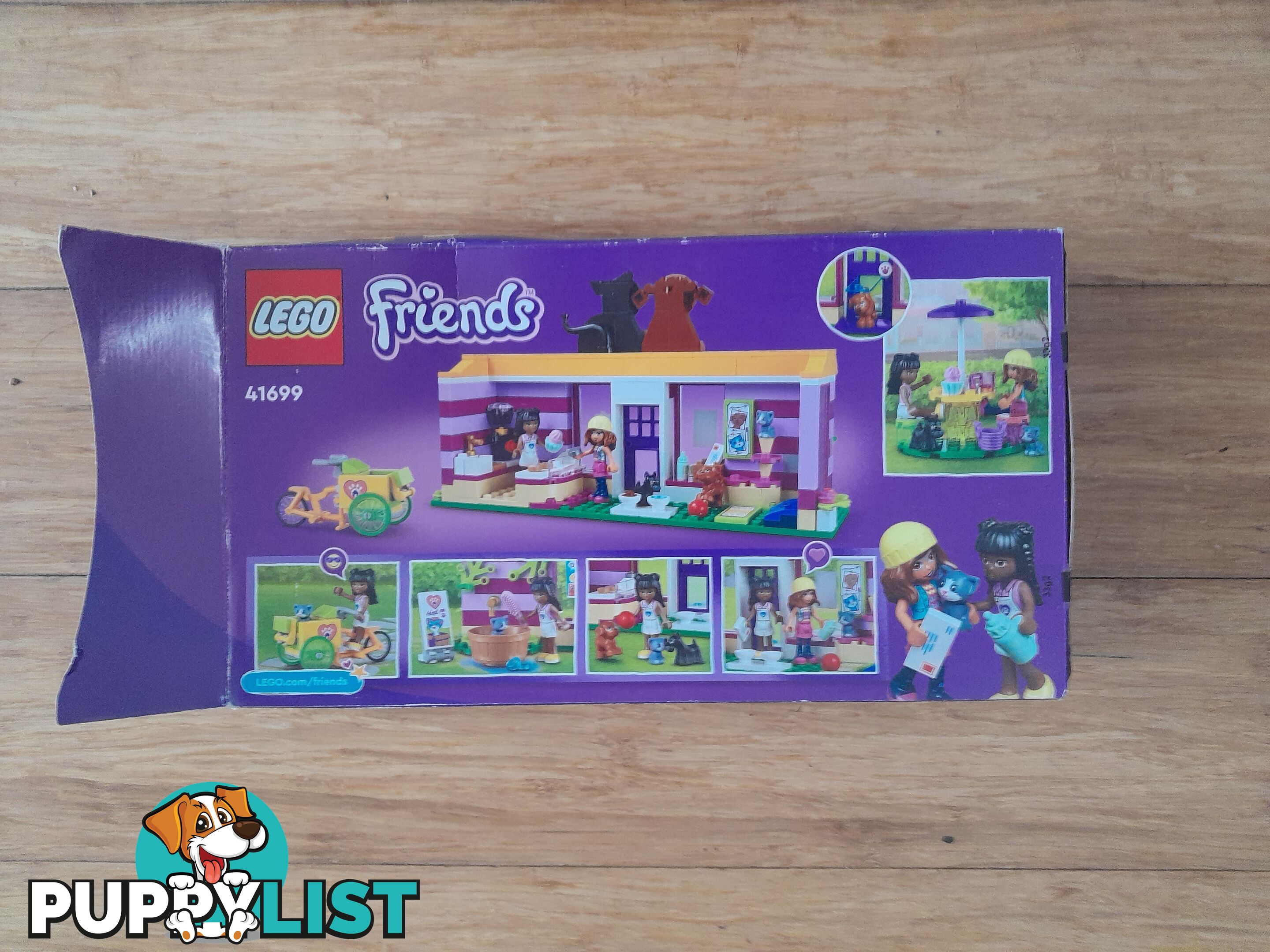 ORIGINAL BOX ONLY LEGO FRIENDS 41699 PET ADOPTION CAFÉ LEGO BOX MALVERN EAST MELBOURNE