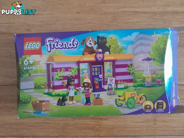 ORIGINAL BOX ONLY LEGO FRIENDS 41699 PET ADOPTION CAFÉ LEGO BOX MALVERN EAST MELBOURNE