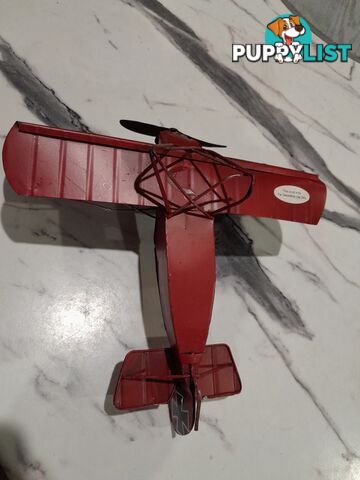 FOKKER DR.I TRIPLANE RED BARON TIN MODEL AEROPLANE MALVERN EAST MELBOURNE