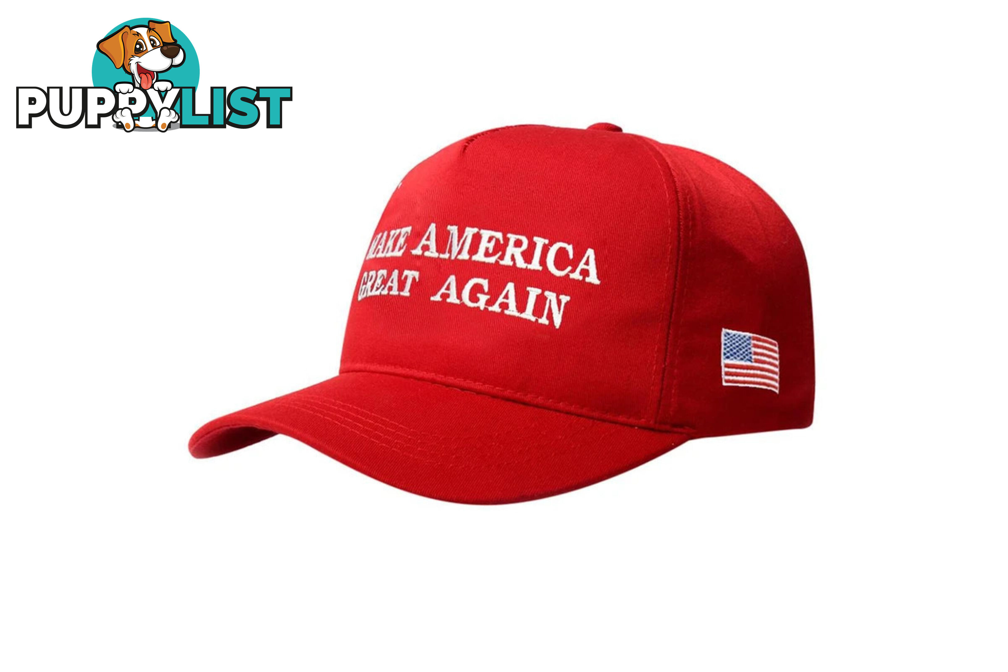 MAGA RED BALL CAP MAKE AMERICA GREAT AGAIN HAT DONALD TRUMP REPUBLICAN HAT CAP MALVERN EAST