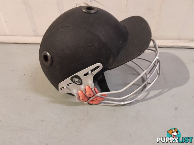 ALBION C-16 ULTIMATE JUNIOR CRICKET HELMET 54-56CM NAVY BLUE BLACK MALVERN EAST