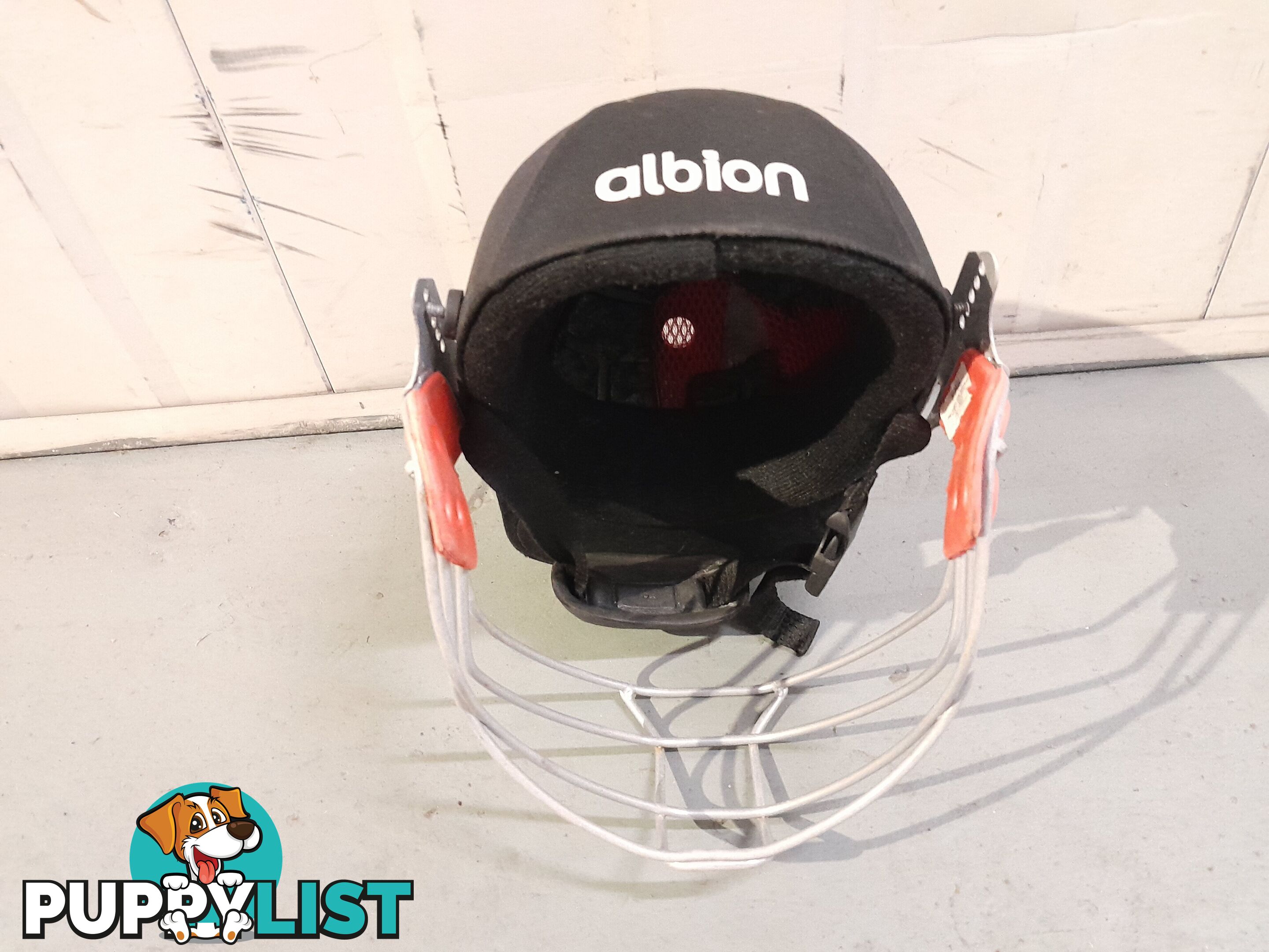 ALBION C-16 ULTIMATE JUNIOR CRICKET HELMET 54-56CM NAVY BLUE BLACK MALVERN EAST