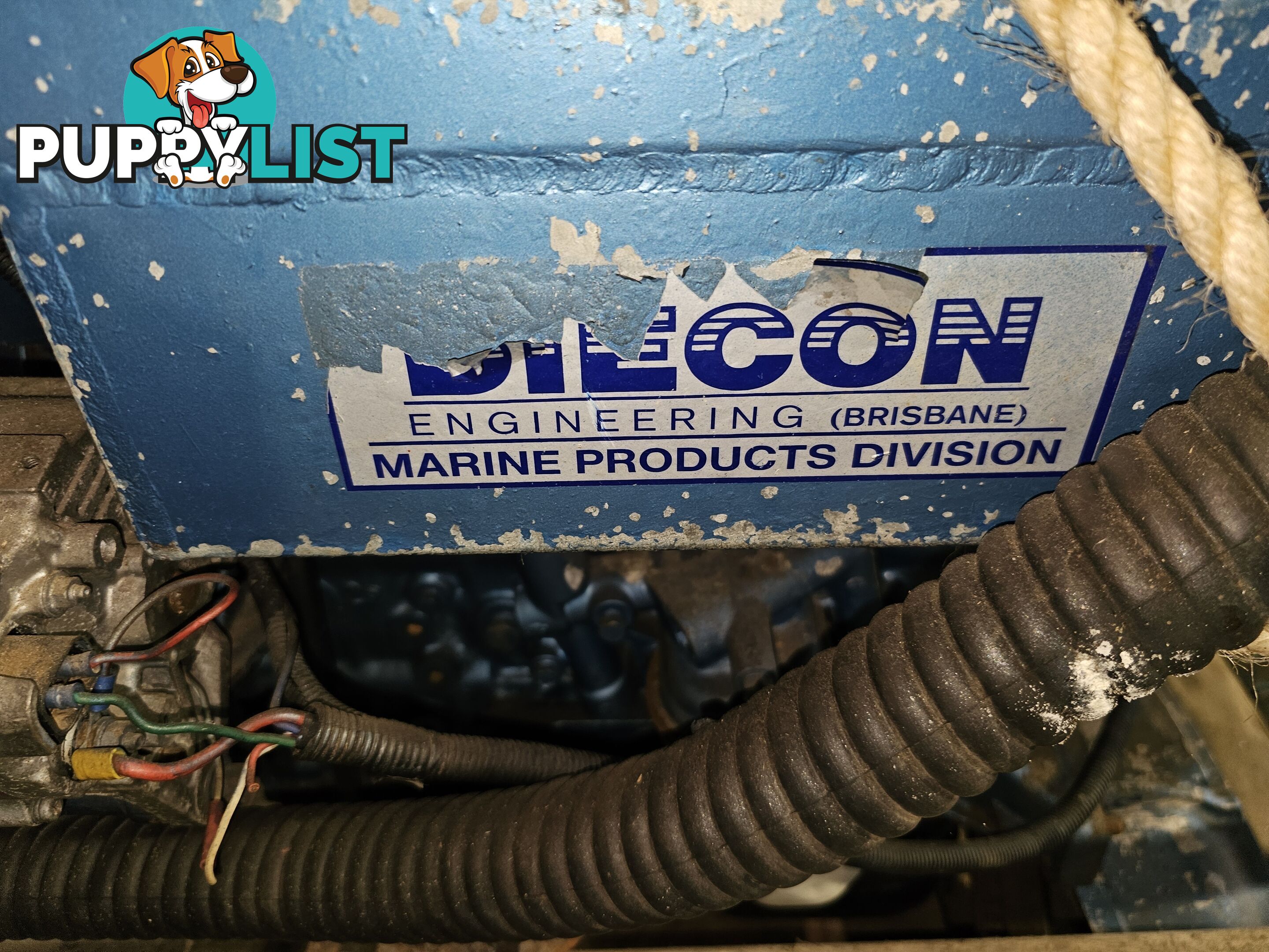 Diecon Nissan TD27 Marine diesel engine