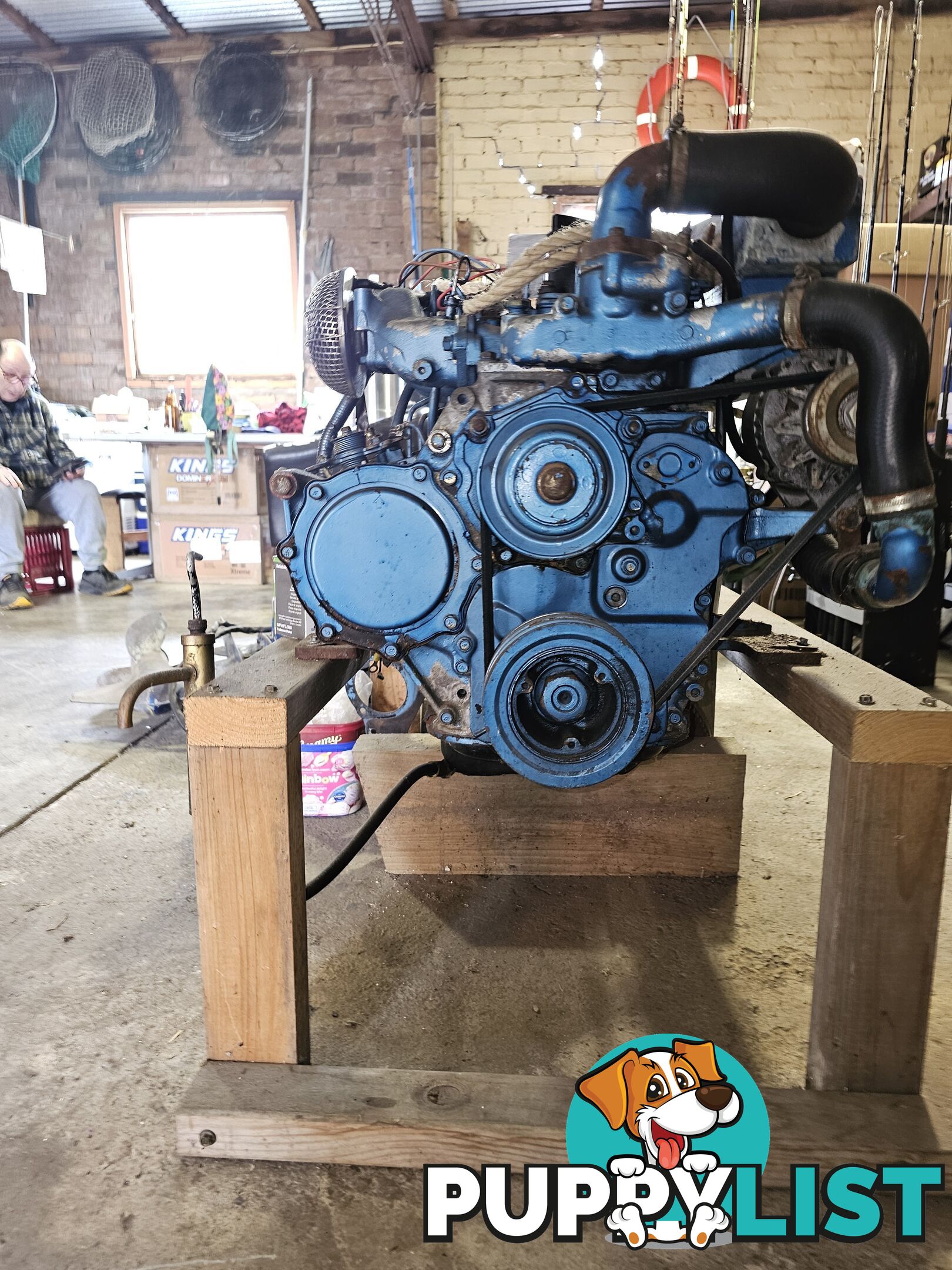 Diecon Nissan TD27 Marine diesel engine