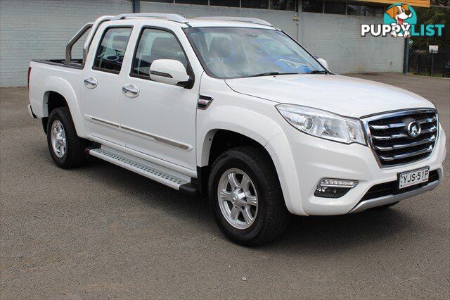 2019 GREAT WALL STEED  NBP UTILITY - DUAL CAB