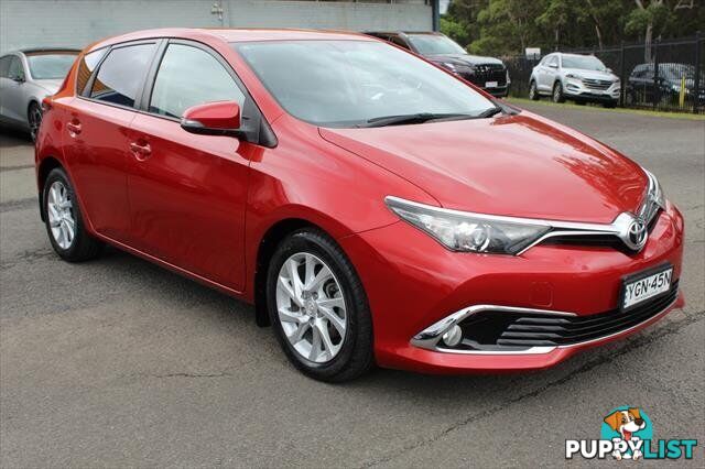 2016 TOYOTA COROLLA ASCENT ZRE182R HATCHBACK