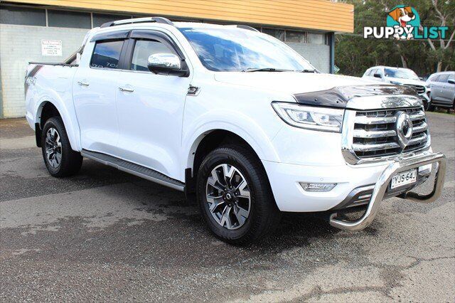 2021 GWM UTE CANNON-L NPW 4X4 UTILITY - DUAL CAB
