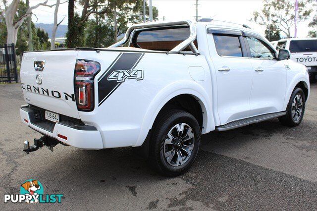 2021 GWM UTE CANNON-L NPW 4X4 UTILITY - DUAL CAB