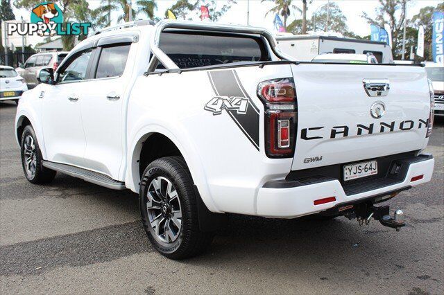 2021 GWM UTE CANNON-L NPW 4X4 UTILITY - DUAL CAB