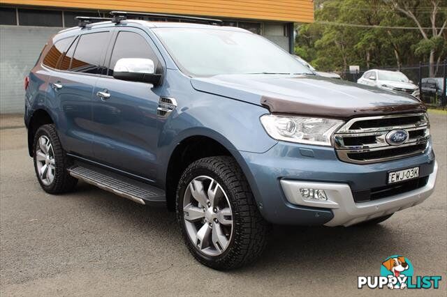 2017 FORD EVEREST TITANIUM UA 4X4 DUAL RANGE SUV