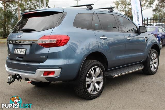 2017 FORD EVEREST TITANIUM UA 4X4 DUAL RANGE SUV