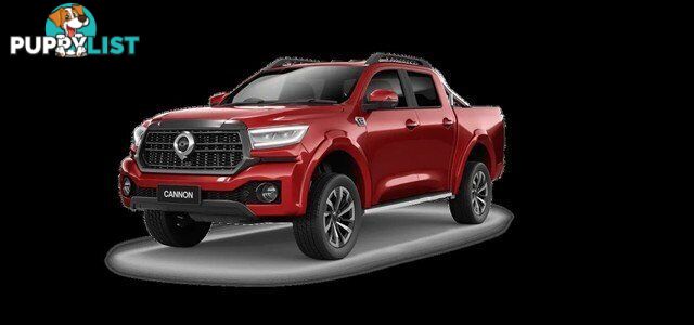 2025 GWM CANNON ULTRA NPW 4X4 UTILITY - DUAL CAB