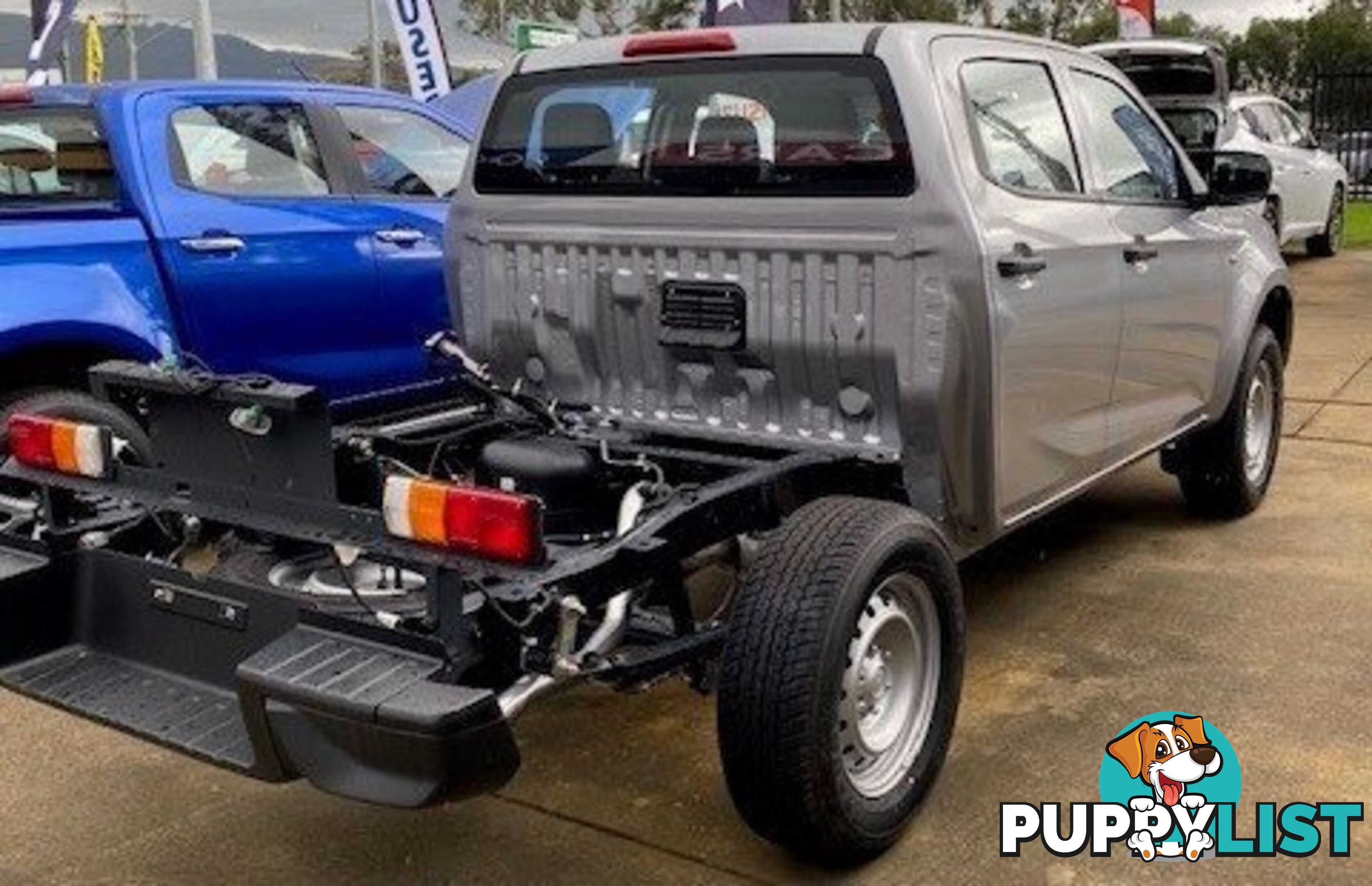 2023 ISUZU D-MAX SX HIGH RIDE MY23 CAB CHASSIS - DUAL CAB