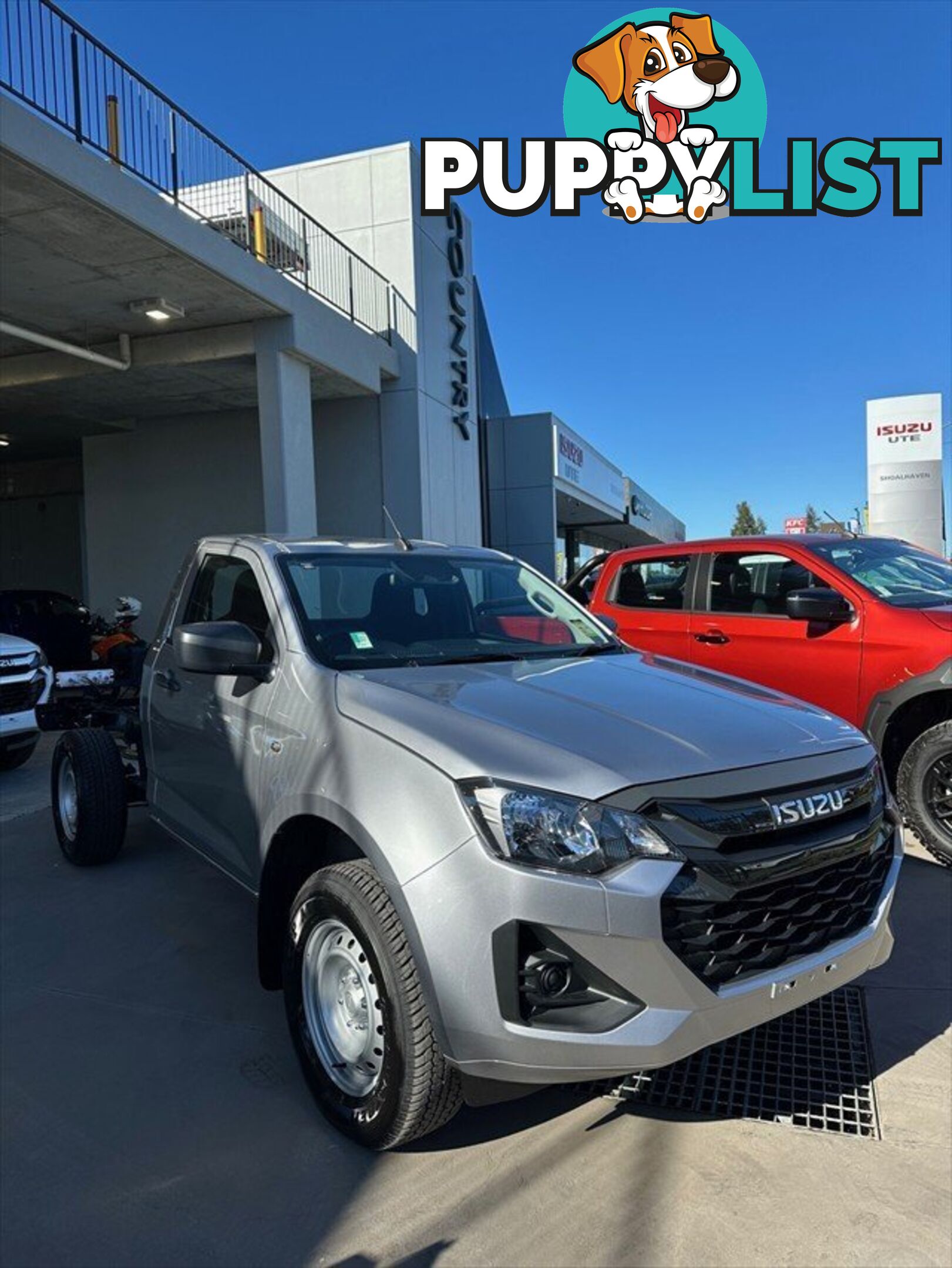 2025 ISUZU D-MAX SX MY24 4X4 DUAL RANGE CAB CHASSIS - SINGLE CAB