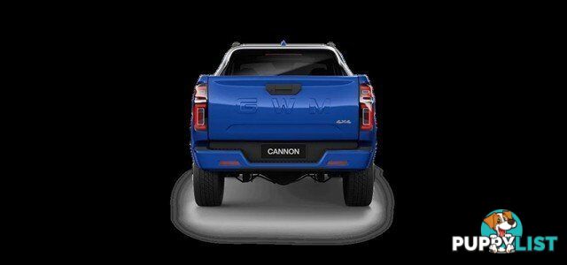 2025 GWM CANNON ULTRA NPW 4X4 UTILITY - DUAL CAB