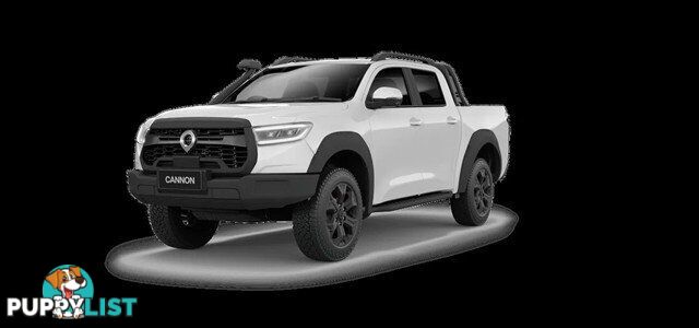 2025 GWM CANNON XSR NPW 4X4 UTILITY - DUAL CAB