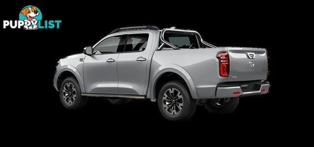 2024 GWM UTE CANNON LUX NPW 4X4 UTILITY - DUAL CAB