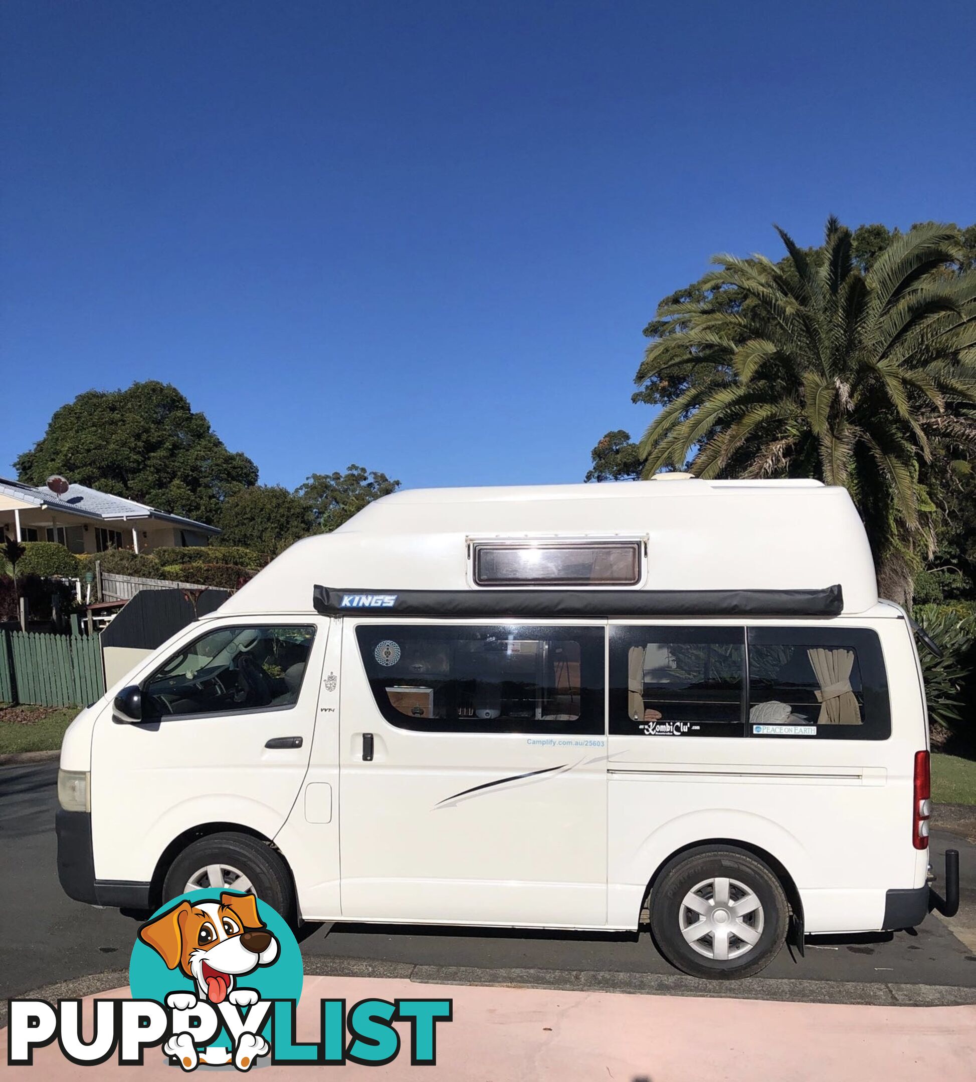 2007 Talvor Toyota hiace hi top