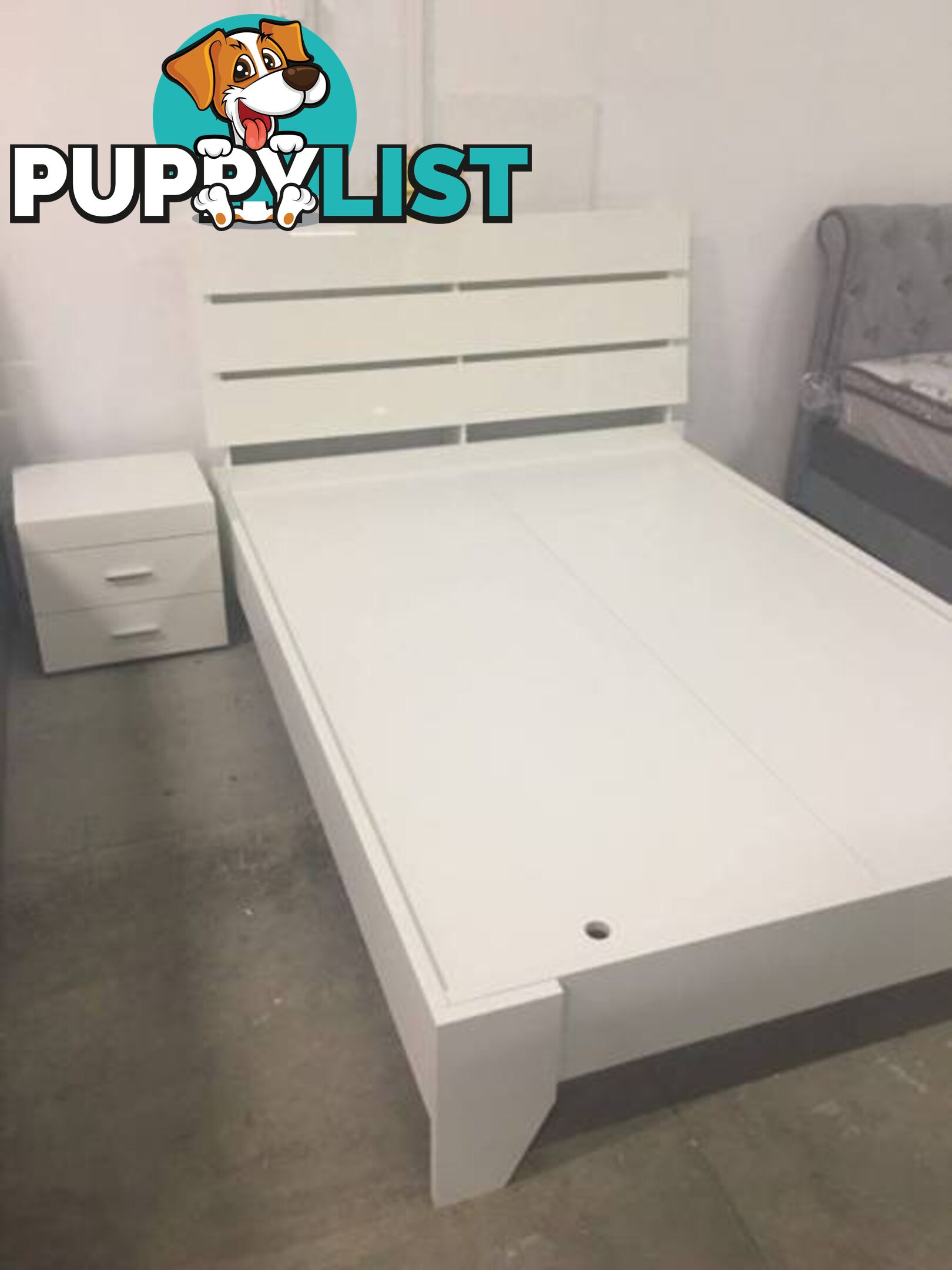 Brand New Bed Double/King size with strong flat Base