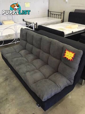 Brand New Grey Fabric Sofa Bed Couch Loung (SA084)