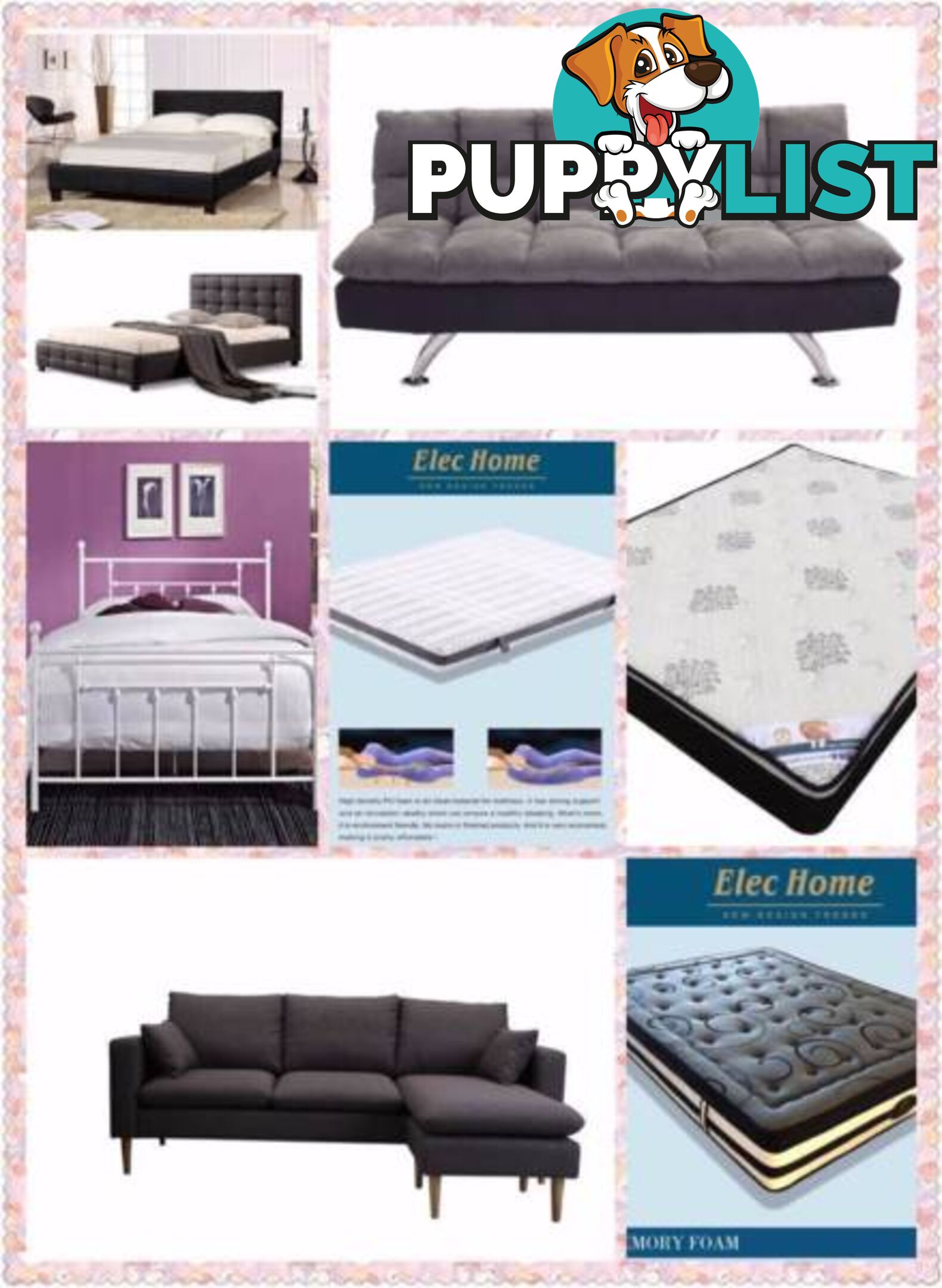 Warehouse Direct Sale Brand New Furniture Bed Mattress Sofa Couch