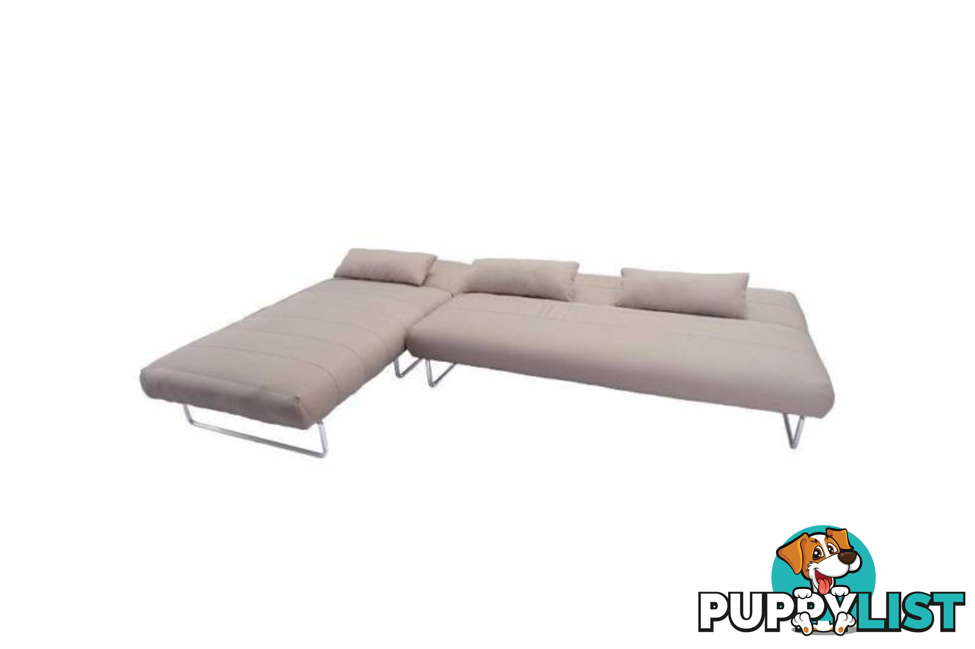 Brand New Light Grey Sofa Bed Couch Loung with chaise(SP041)