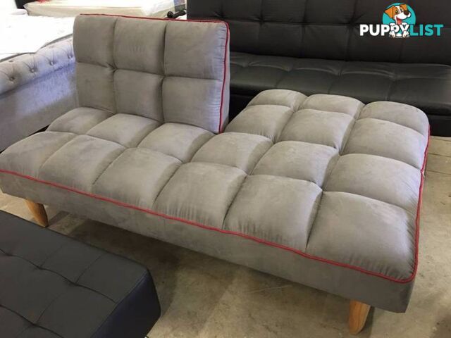 Brand New 3 Seater Grey Fabric Sofa Bed Couch Loung (SA009)