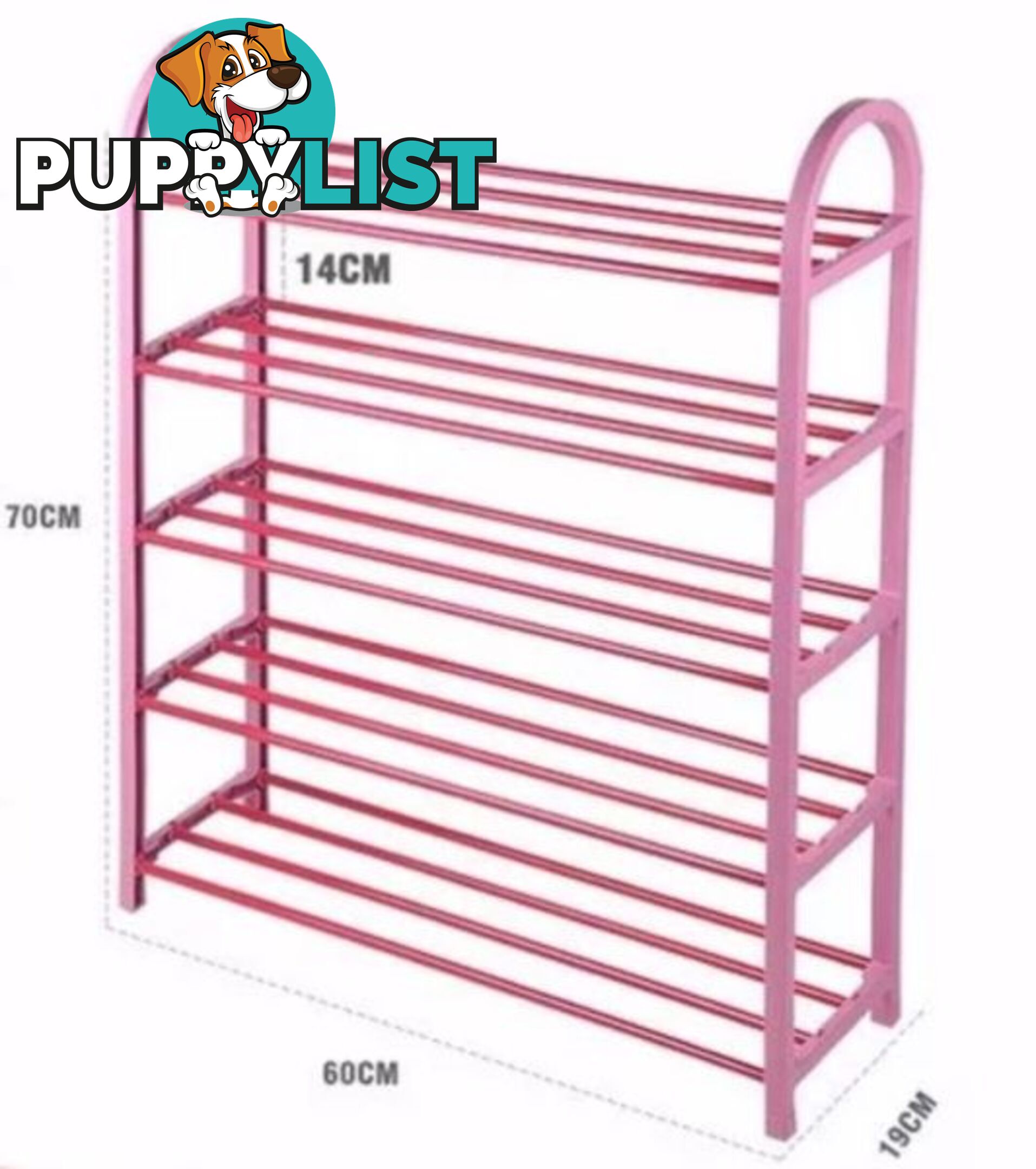 Brand New 5 levels Shoe Rack 3 colors available