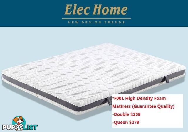 Brand New Comfortable High Density Foam Mattress Double/Queen