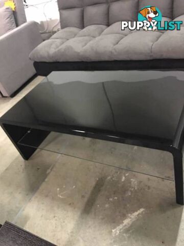 Brand New & High Gloss Coffee Table Black (J715)