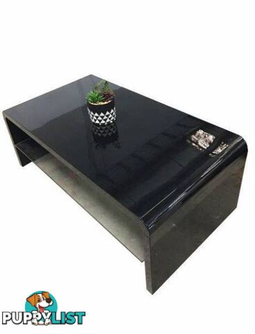 Brand New & High Gloss Coffee Table Black (J715)