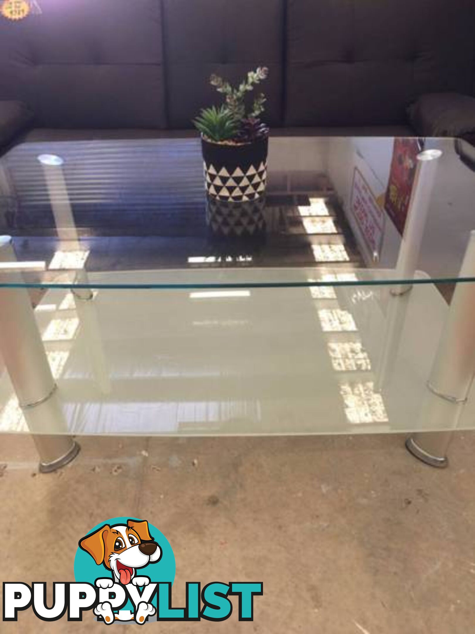 Brand New High Quality Tempered Glass Coffee Table