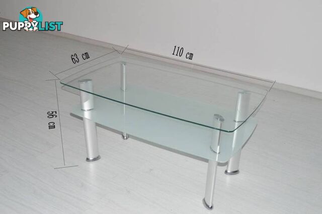 Brand New High Quality Tempered Glass Coffee Table