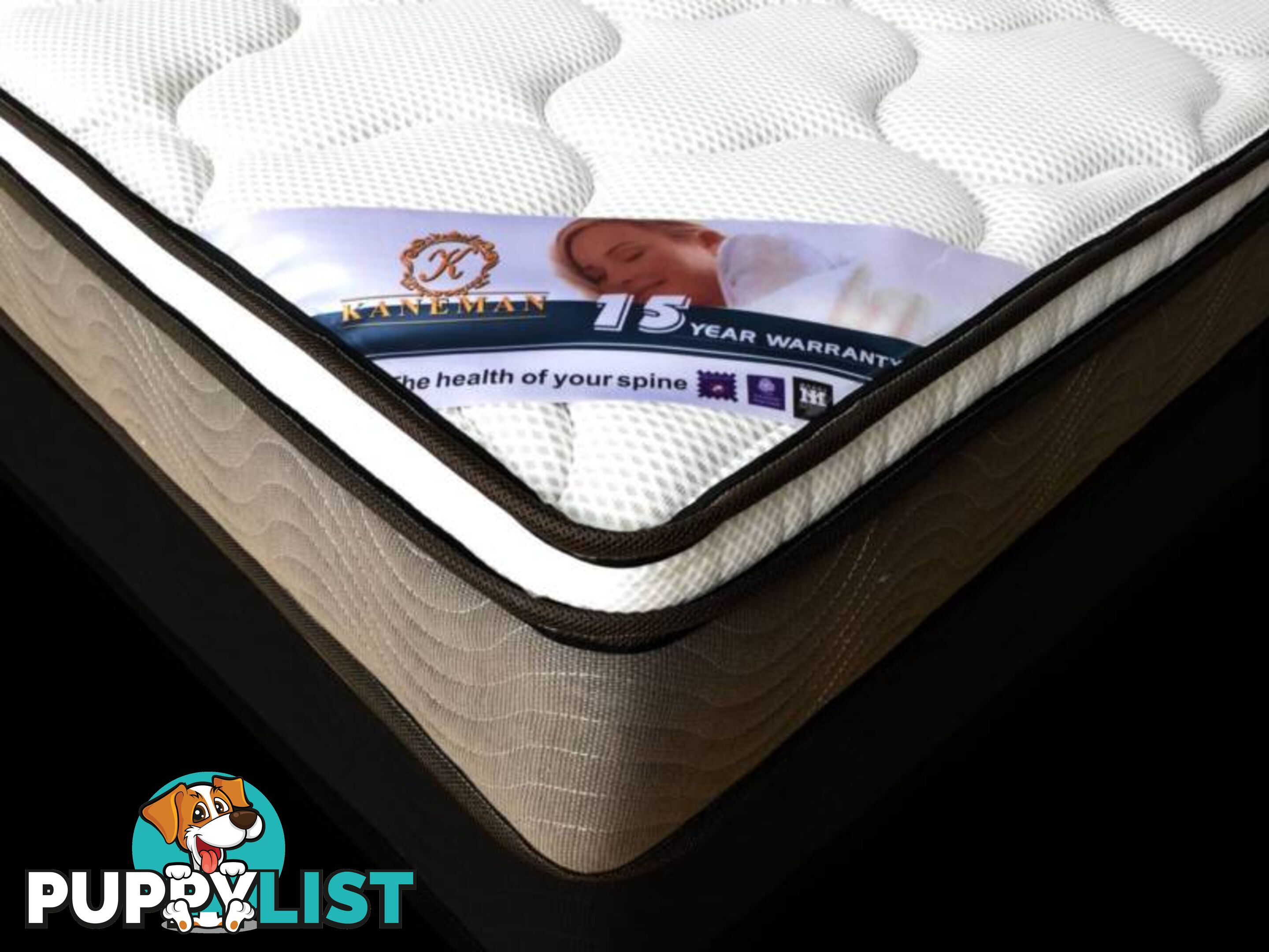 New Luxury Latex Eurotop 7 Zone Pocket Spring Mattress D/Q/K