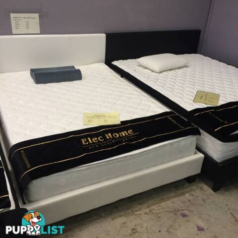 WarehouseSPECIAL Brand New all size Pu Leather Bed Black White