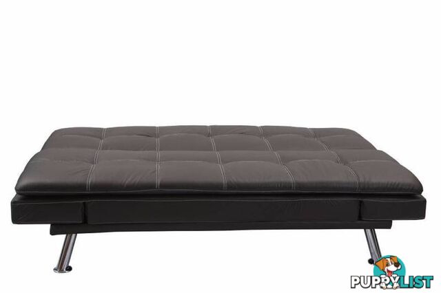 Brand New Quolity PU Leather Sofa Bed Black