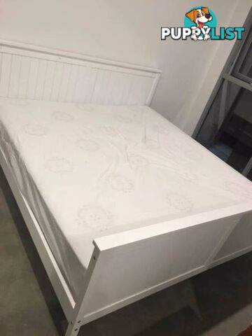 Clearance !! Brand New all sizes Solid Pine Wood white Bed Frame