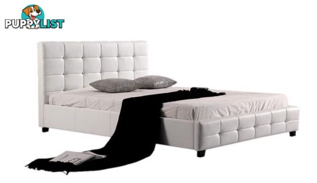 Warehouse direct Quality PU Leather Bed Black or White (EH002)