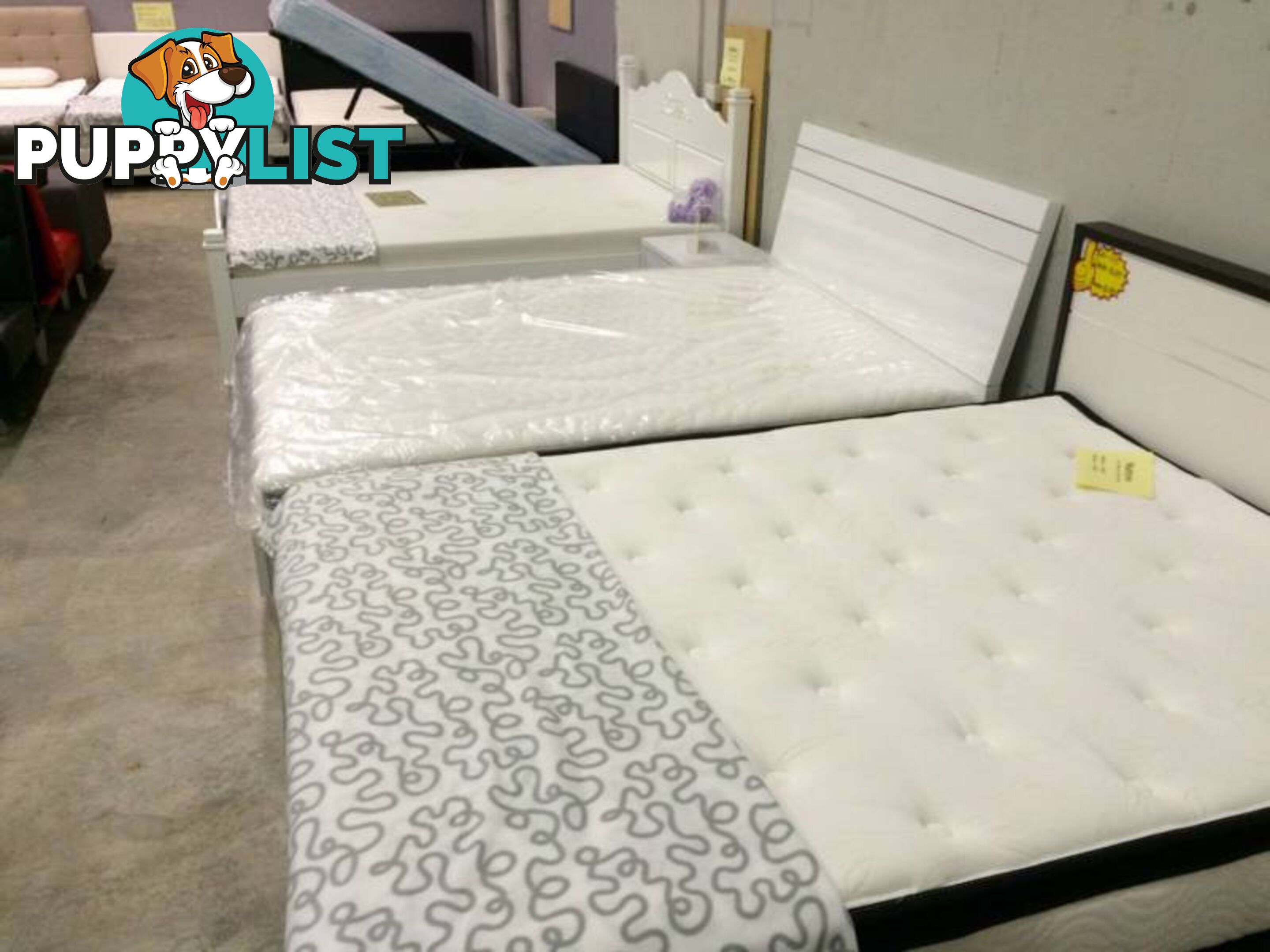 Brand New Queen Bed + Pillow Top Mattress $350 (Doube $320)