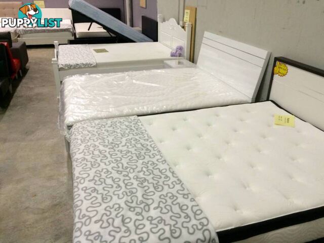 Brand New Queen Bed + Pillow Top Mattress $350 (Doube $320)