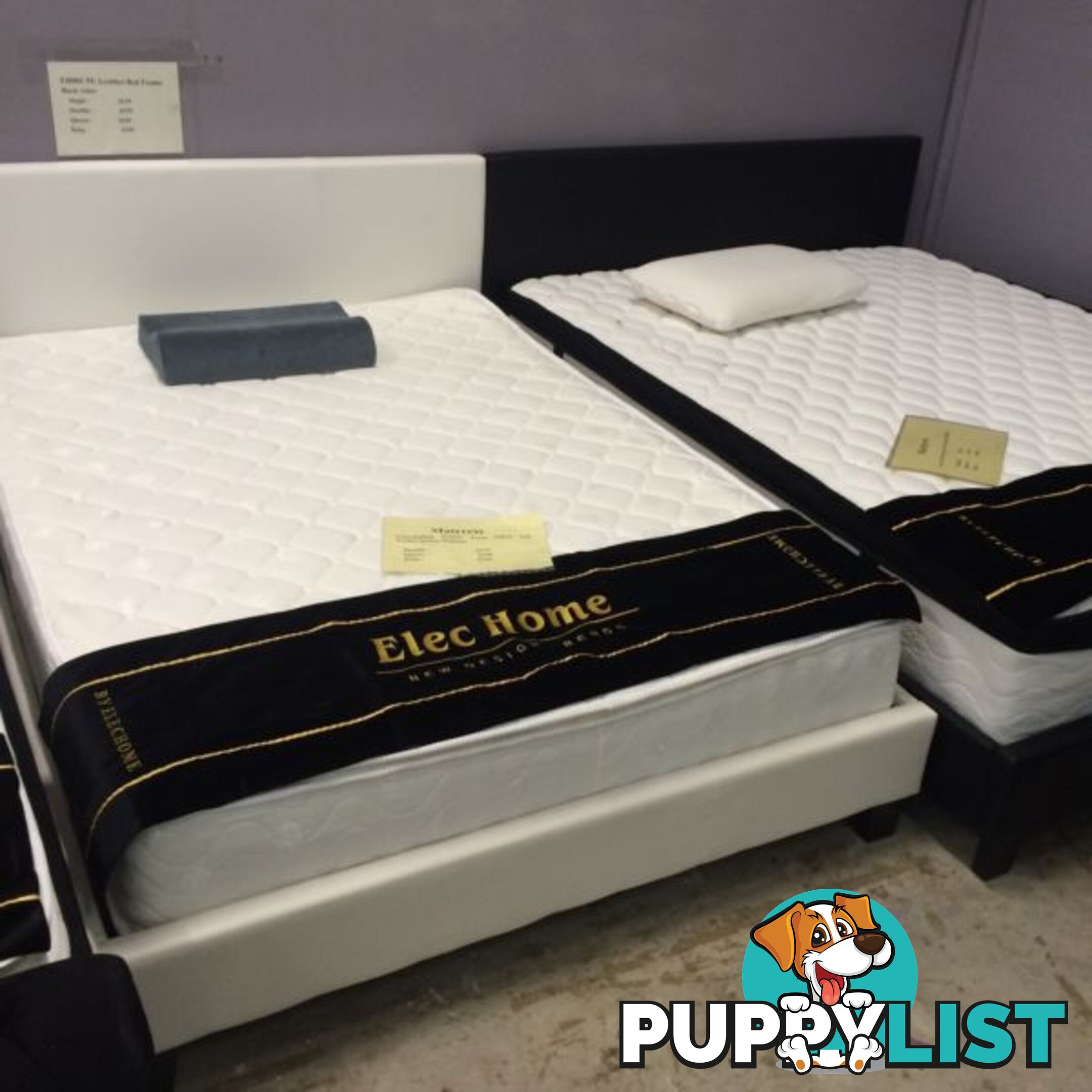 Brand New Queen Bed + Pillow Top Mattress $350 (Doube $320)